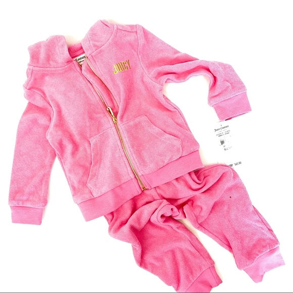 juicy couture baby tracksuit